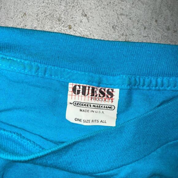 Vintage Guess Fraise Strawberry 1989 Single Stitch T Shirt - Picture 7 of 7